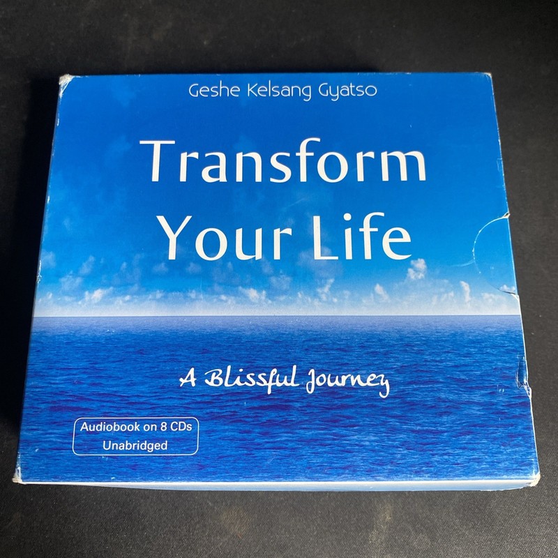 Transform Your Life: A Blissful Journey by Kelsang Gyatso (English) CD – READ!