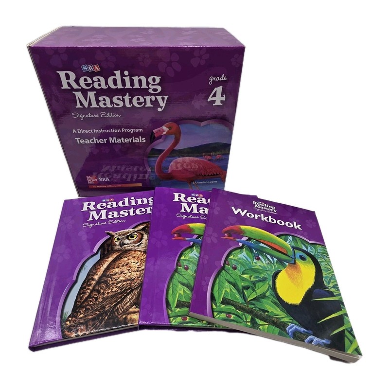 SRA McGraw Hill Reading Mastery Signature Edition Grade 4 Reading Set