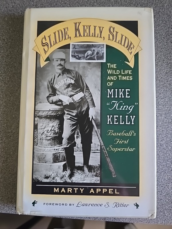 Slide, Kelly, Slide Hardcover w/ dust jacket by Marty Appel (baseball)