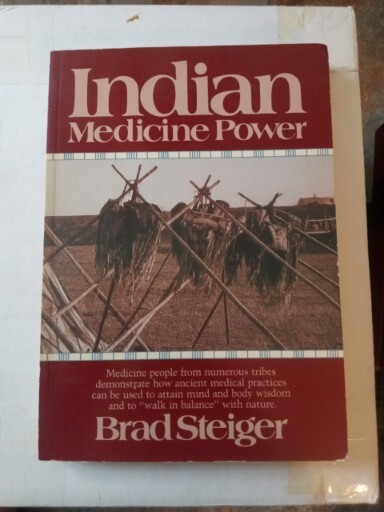Indian Medicine Power by Brad Steiger Paperback 1984 Pre-owned 210 pages