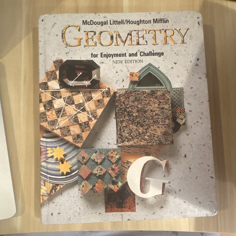 McDougal Littell/Houghton Mifflin Geometry for Enjoyment & Challenge HC New Ed