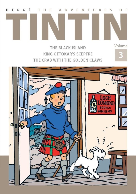 The Adventures of Tintin Volume 3 by Herg? (English) Hardcover Book