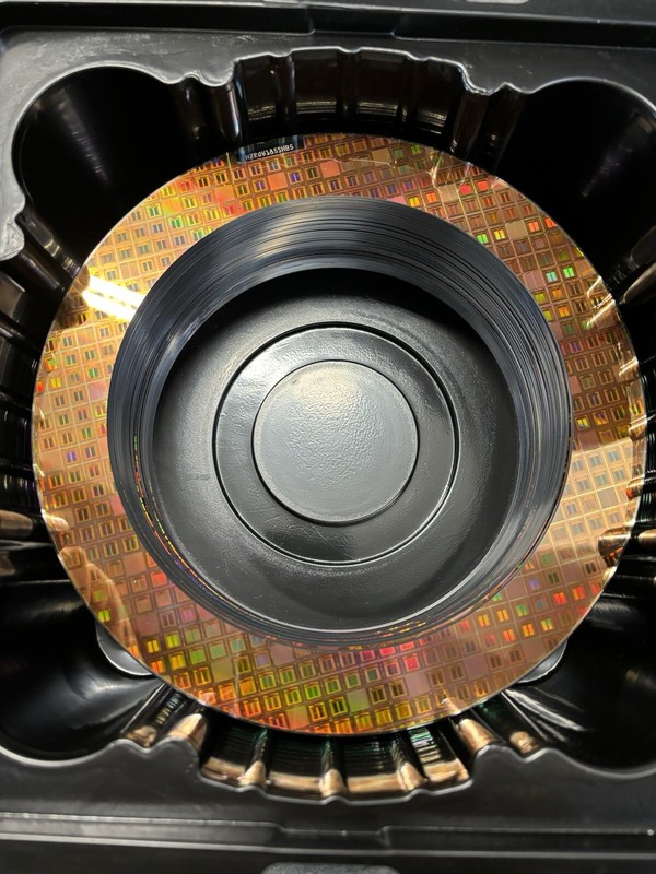 8" Silicon Wafer Made In USA Decorative “Donut”