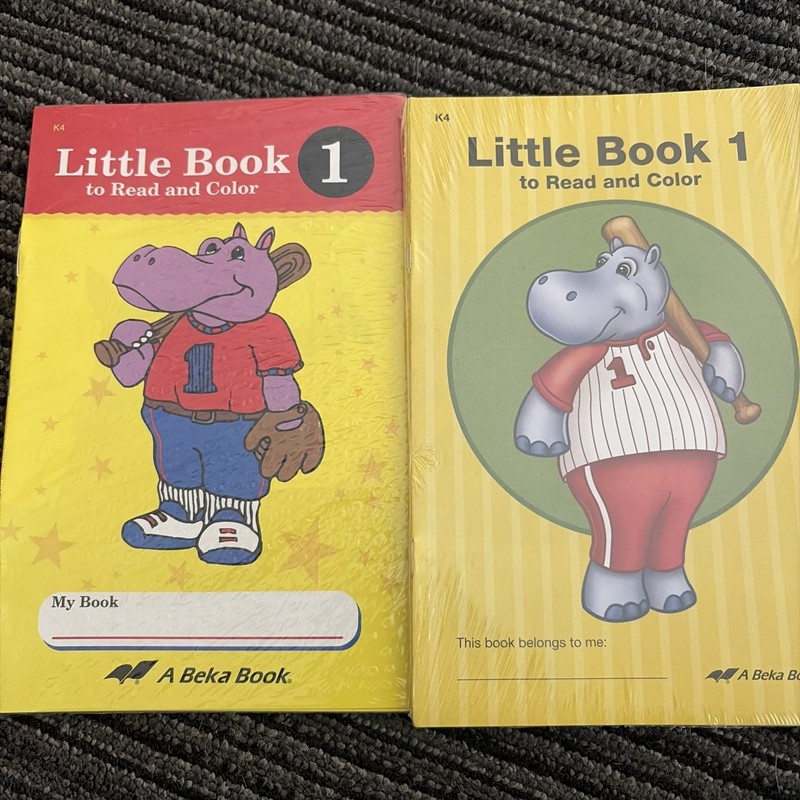 Abeka K4 Little Book Set 1-12 And 1-10 Preschool Readers NEW Lot Of 22 Books