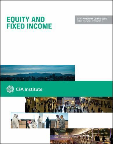 Cfa Program Curriculum by CFA Institute