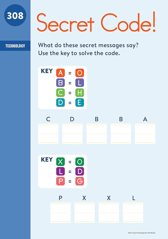 Brain Quest Workbook: Kindergarten Revised Edition gallery