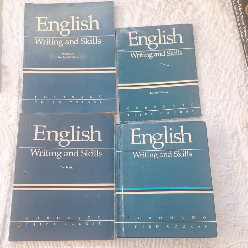 ENGLISH WRITTING & SKIILLS TE Manual & SE test Book & TRB, Student textbook gallery