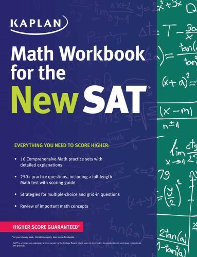 Kaplan Math Workbook for the New SAT (Kaplan Test Prep) by Kaplan Test Prep