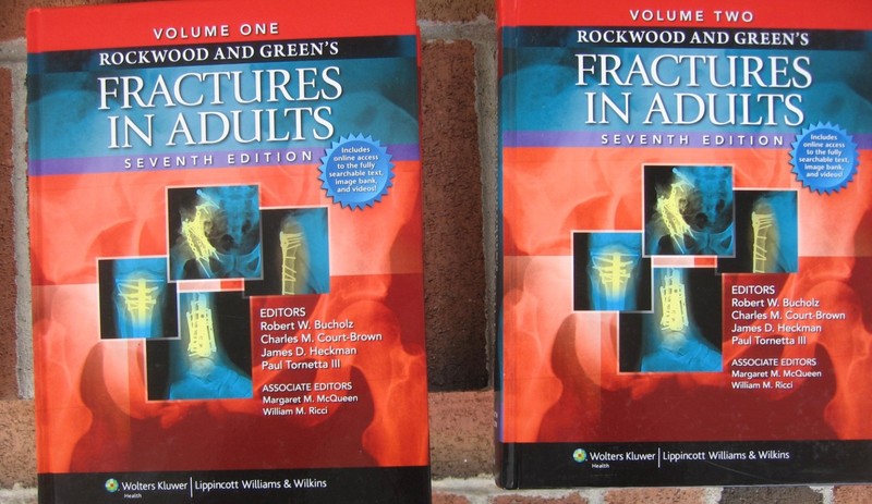 Vols. 1, 2 Rockwood and Green’s FRACTURES IN ADULTS 7/ed ***LIKE NEW**