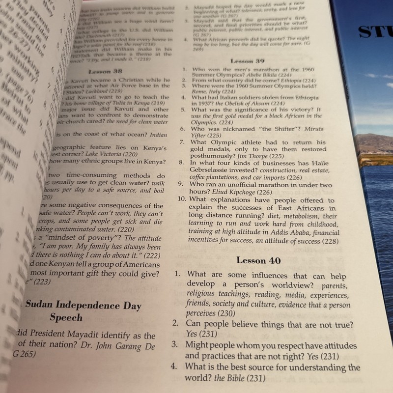 Notgrass Exploring World Geography Curriculum Package + Student Review Answer gallery