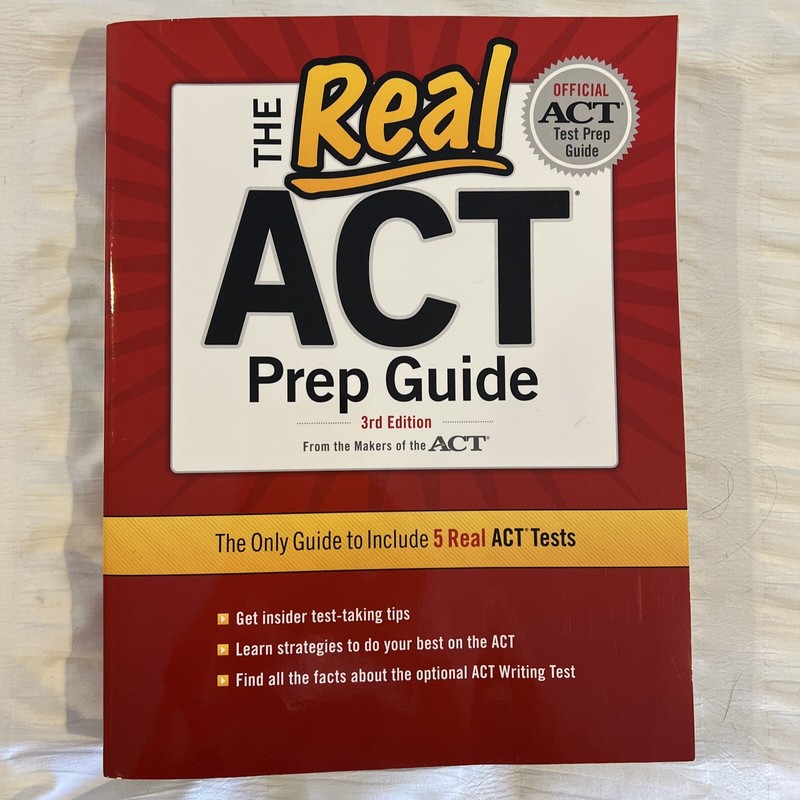The Real ACT, 3rd Edition by ACT Inc. Staff (2011, Trade Paperback)