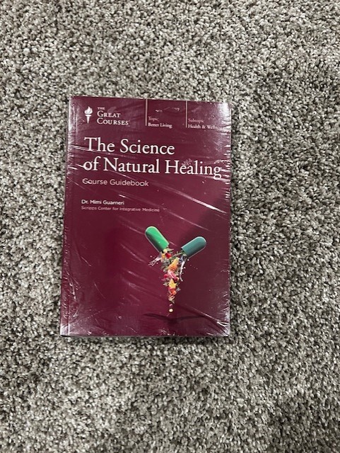 The Great Courses The Science Of Natural Healing 4 DVD And Guidebook Brand New