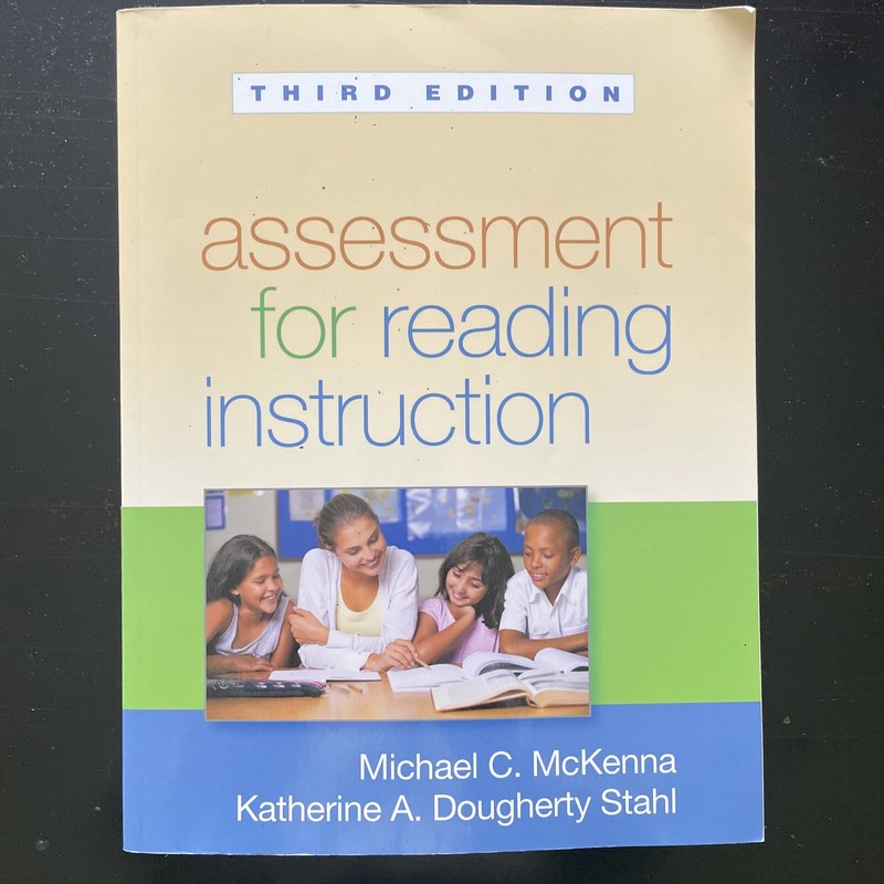 Assessment for Reading Instruction McKenna Stahl 9781462521043 Good Clean Copy
