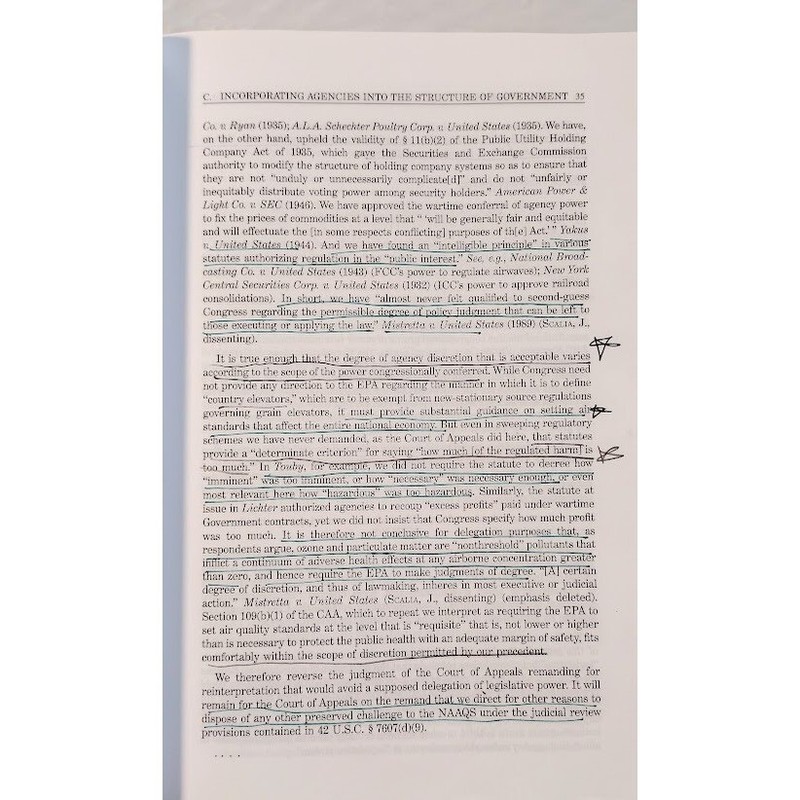 Administrative Law Cases and Materials Seventh Edition Hardcover Textbook gallery