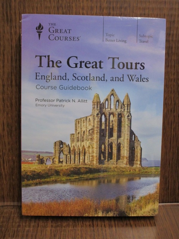 THE GREAT COURSES 6 DVD + Guidebook The Great Tours England Scotland and Wales