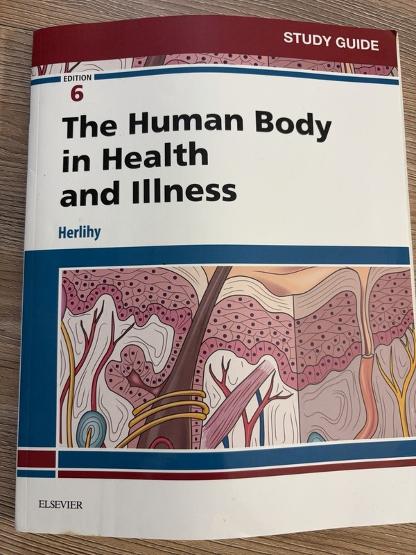 The Human Body in Health and Illness Study Guide 6th Edition Herlihy Paperback
