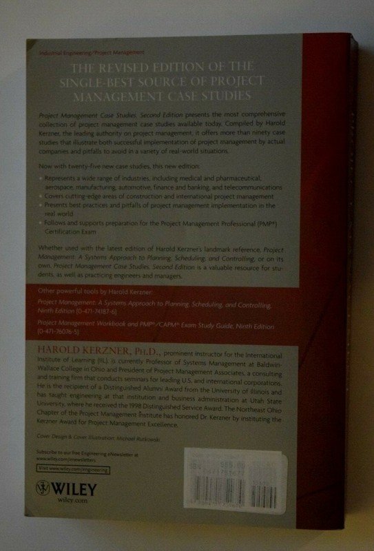 "PROJECT MANAGEMENT CASE Studies," in Excellent Condition, 650 Pages gallery