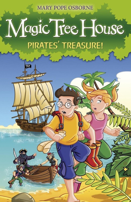 Magic Tree House 4: Pirates’ Treasure! by Mary Pope Osborne Paperback Book