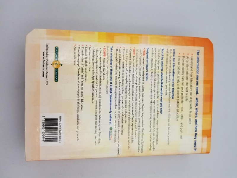 Davis's Comprehensive Handbook of Laboratory and Diagnostic Te... gallery