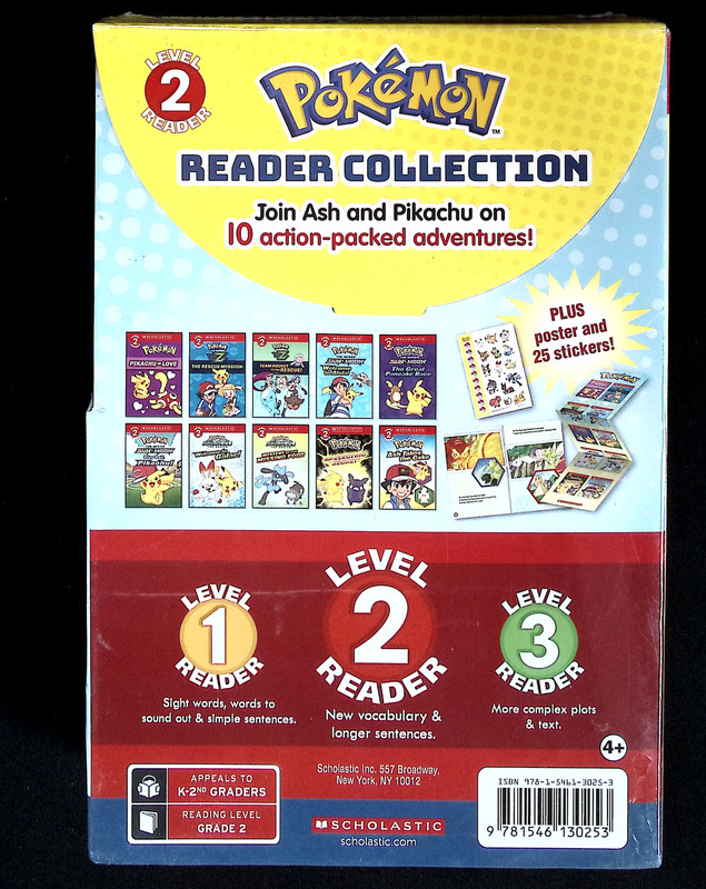 Pokémon Level 2 Reader Collection 10 Books Scholastic Early Readers NEW SEALED gallery