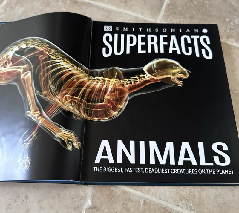 Smithsonian Superfacts Animals HC Book DK Publishing 2024 Lg Reference Decor EC gallery