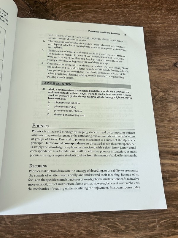 FTCE Reading K-12 Study Guide: FTCE Reading Exam Prep Review Book an - VERY GOOD gallery