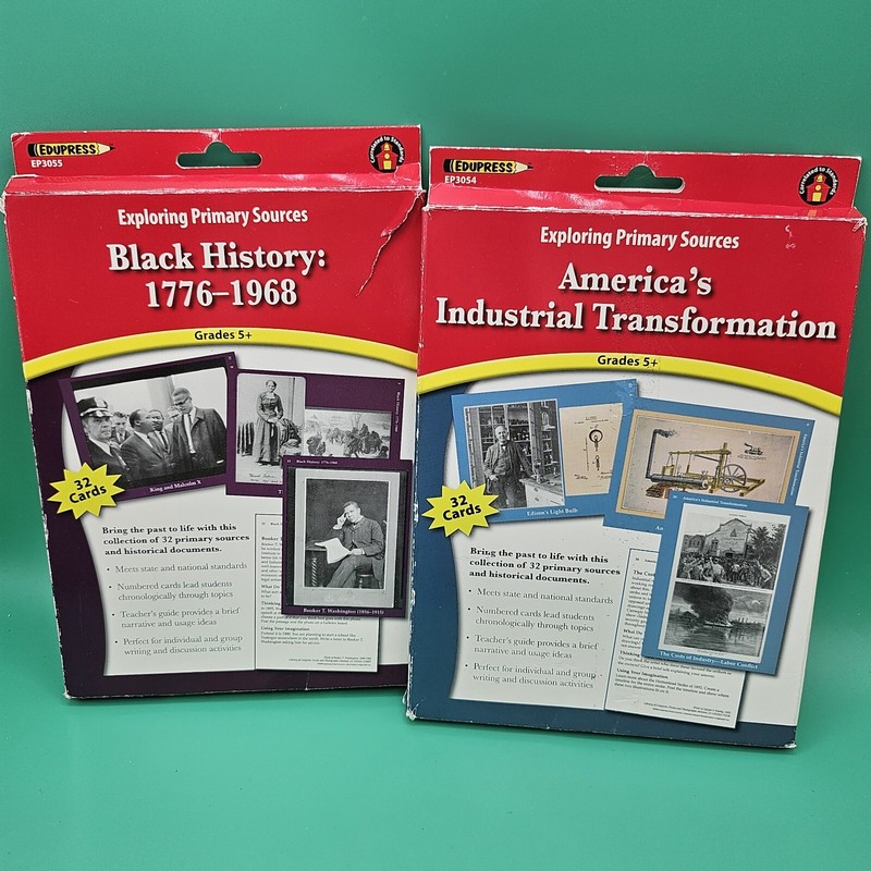 Exploring Primary Sources Black History & America’s Industrial Transformation VG