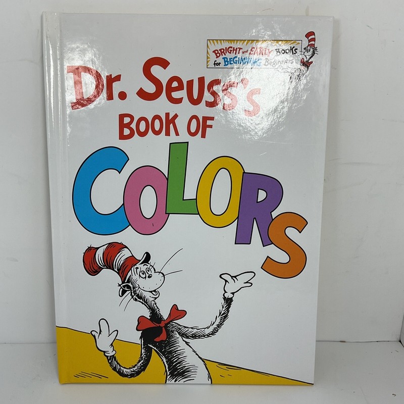 DR. Seuss 1986 first Edition Dr. Seuss’s Book Of Colors Printed In China