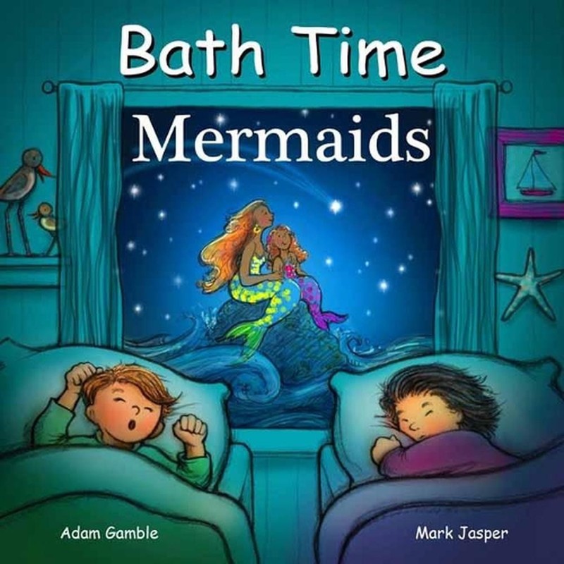 Bath Time Mermaids by Adam Gamble (English) Board Book Book