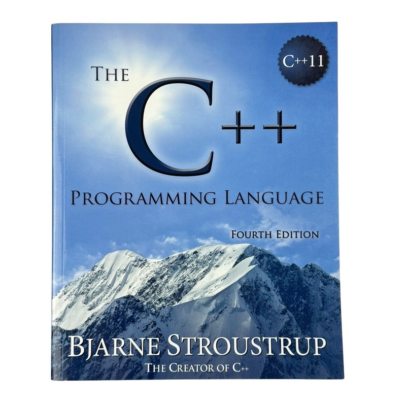 C++ Programming Language, Bjarne Stroustrup Fourth Edition Creator Of C++