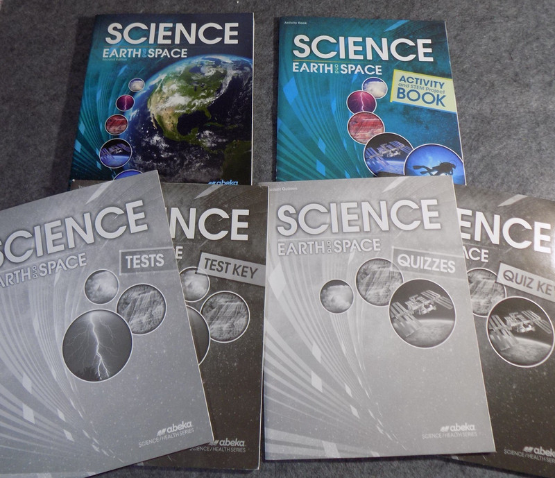 Abeka 8th Grade Science : Earth And Space Lot of 6 Books 2nd Edition NEW