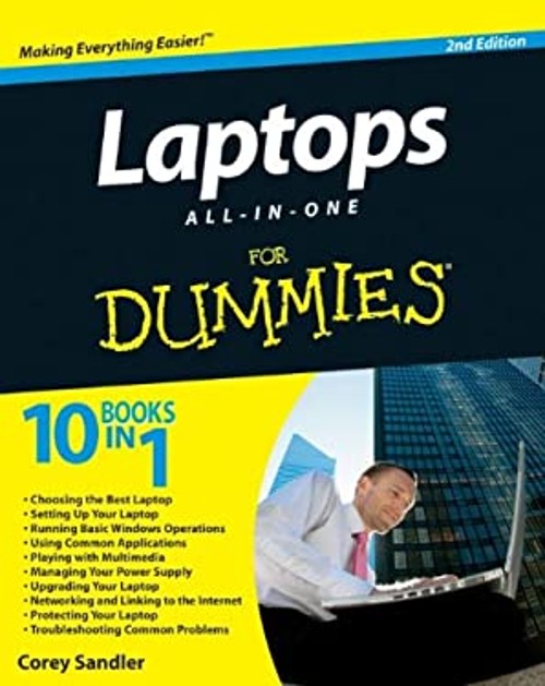 Laptops All-In-One for Dummies Paperback Corey Sandler