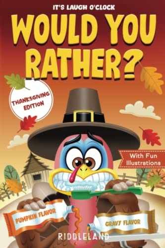 It’s Laugh O’Clock: Would You Rather? – Paperback, by Riddleland – Very Good