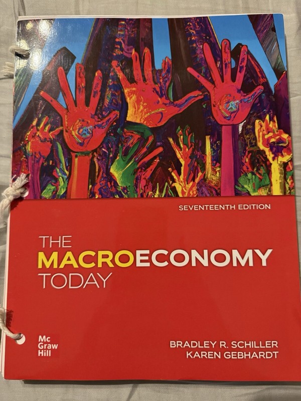 The Macroeconomy Today 17th Edition ISBN 978-1-265-41676-8 Loose Leaf Edition