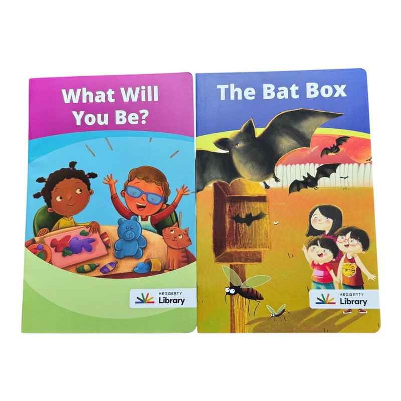 Heggerty Library Grade 2 Series 2, 2 Titles What Will You Be? and The Bat Box