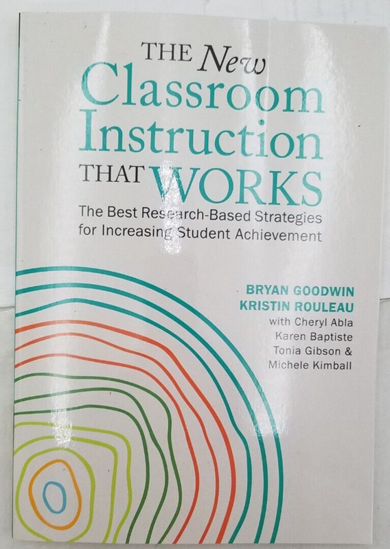 The New Classroom Instruction That Works – 9781416631613