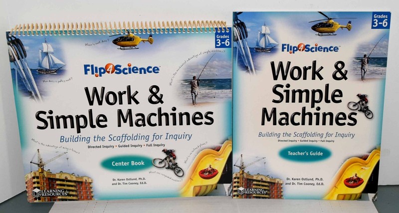 Gr. 3-6 Flip Science Work and Simple Machines with teacher Guide