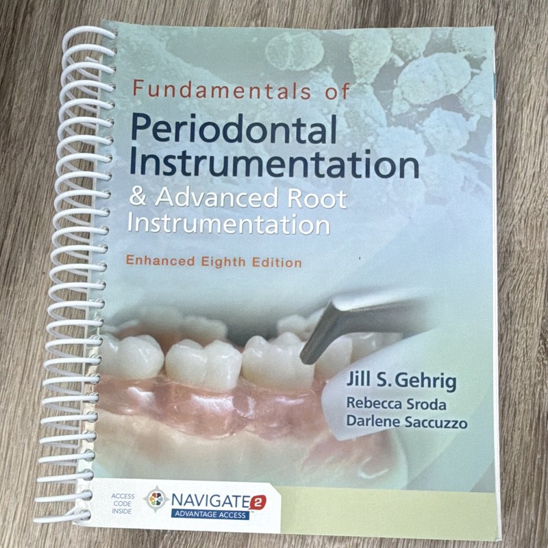 Fundamentals of Periodontal Instrumentation Enhanced 8th Ed Spiral