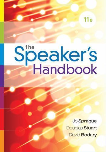 The Speaker’s Handbook, Spiral bound Versi- 1285444612, Jo Sprague, spiral-bound