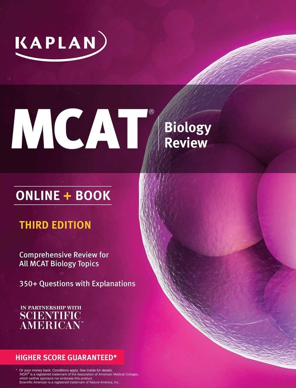 MCAT Biology Review: Online + Book (Kaplan Test Prep) – paperback Kaplan Tes…