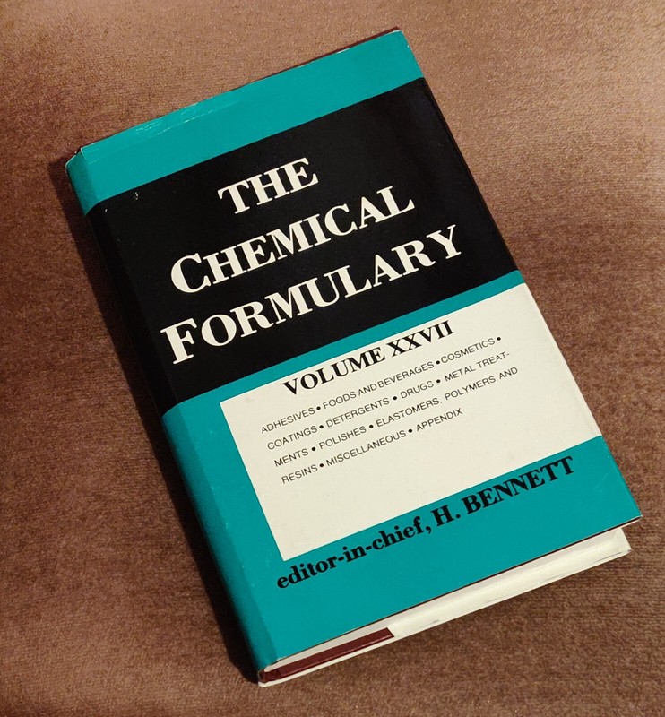 The Chemical Formulary, Volume 27 by H. Bennett – 1986