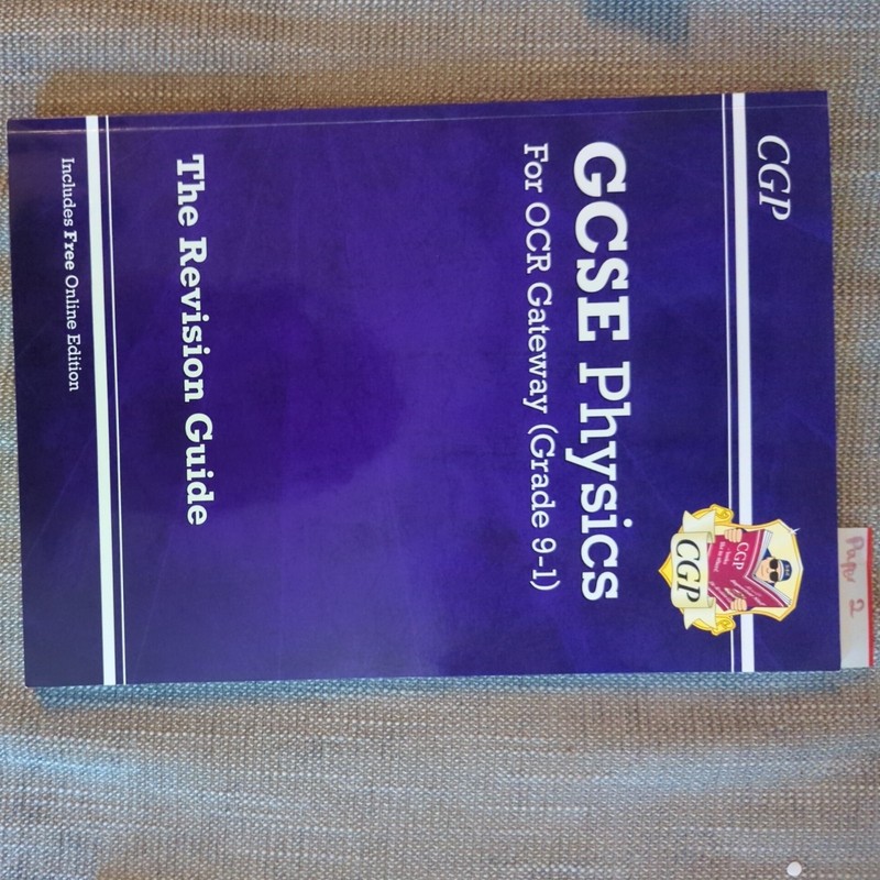 GCSE Physics: OCR Gateway Revision Guide + Online