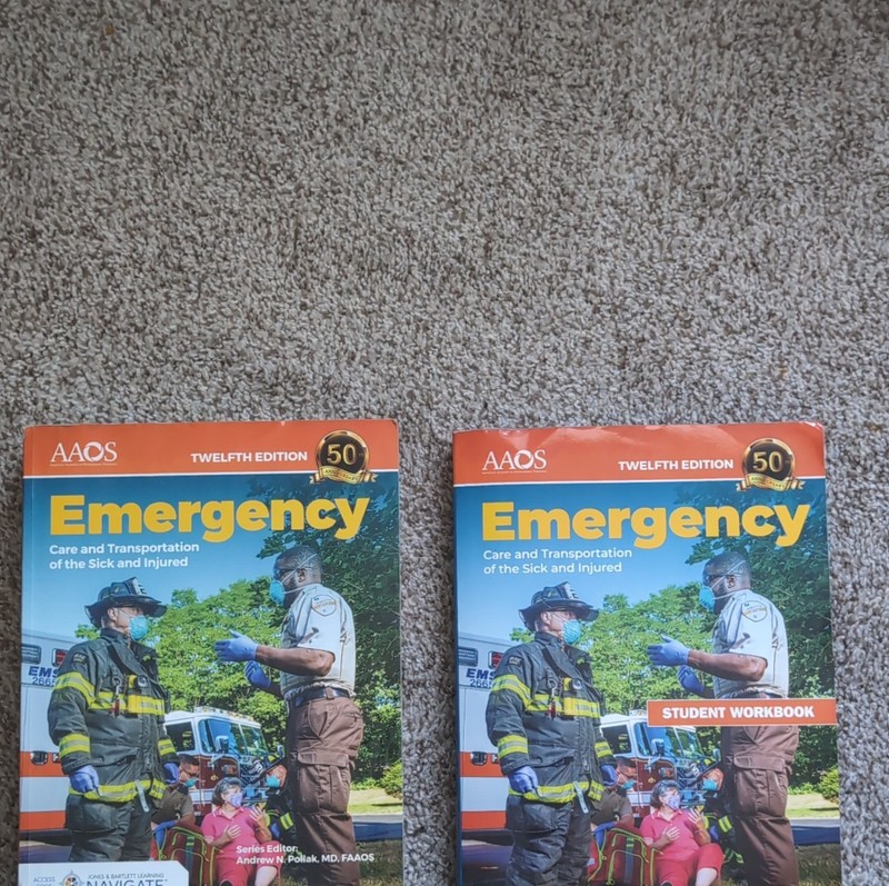 AAOS Emergency Care and Transportation Twelfth Edition Textbook & Workbook