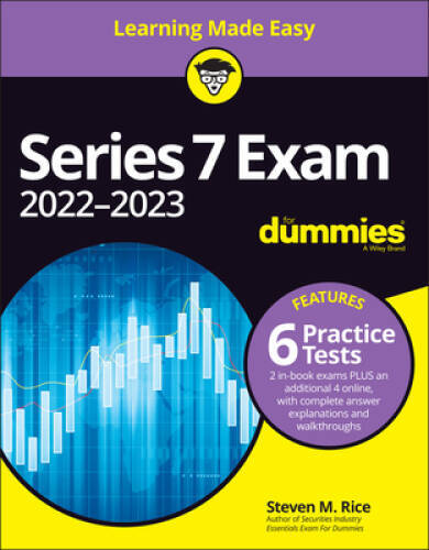Series 7 Exam 2022-2023 For Dummies with Online Practice Tests (For Dummi – GOOD