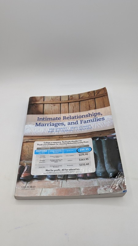Intimate Relationships, Marriages, and Families 9th ed