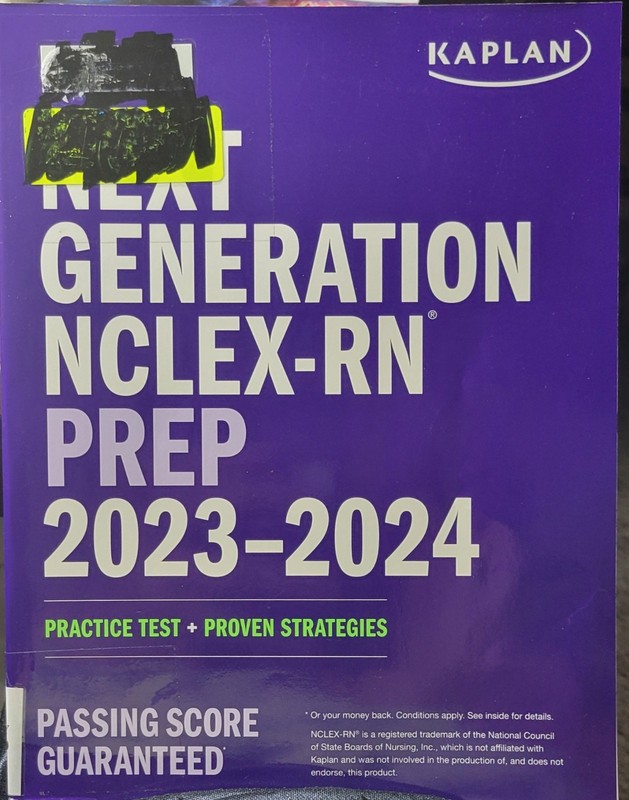 Next Generation NCLEX-RN Prep – Paperback, by Kaplan Nursing