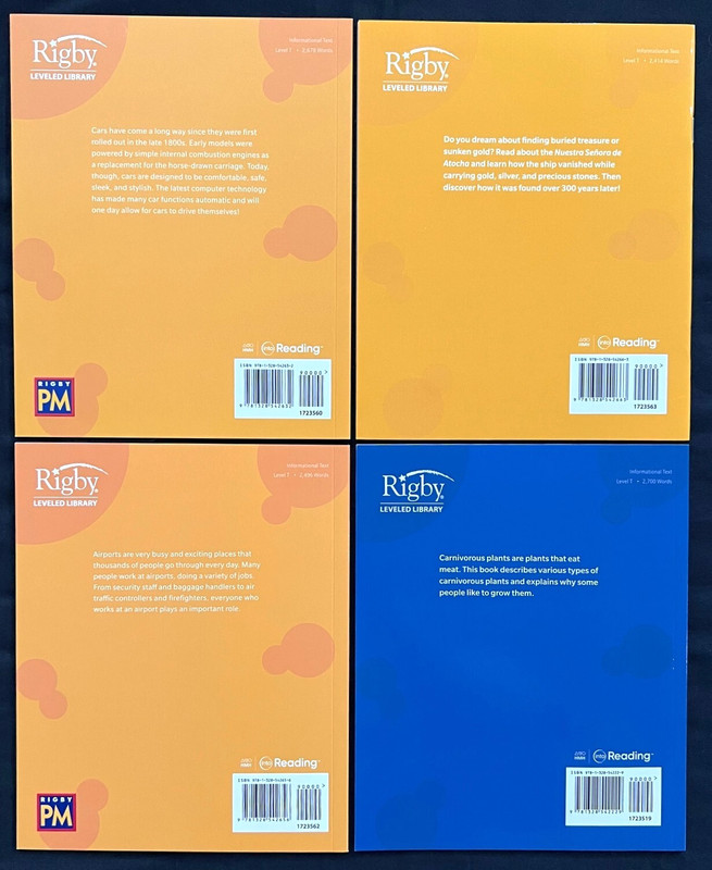 4th - 5th - RIGBY - Level T - STUDENT READERS (12 Books) (2020) gallery