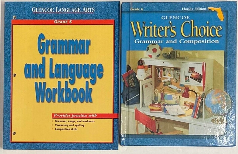 Grade 6 Language Arts Text & Workbook Bundle Homeschool Curriculum