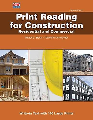 Print Reading for Construction: – Paperback, by Brown Walter C.; – Very Good