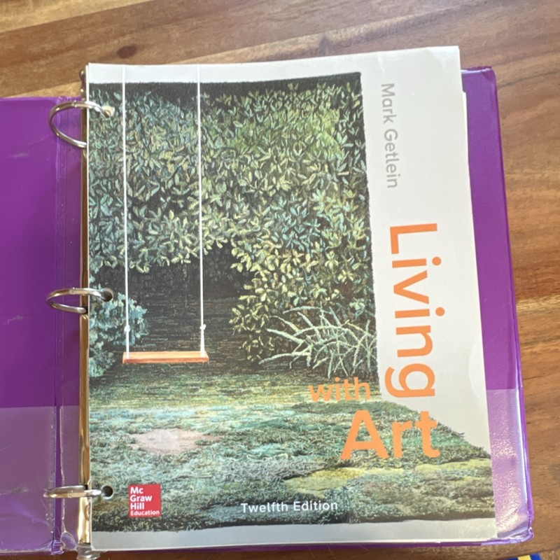 McGraw-Hill Living with Art Twelfth Edition Mark Getlein Ringbound Textbook